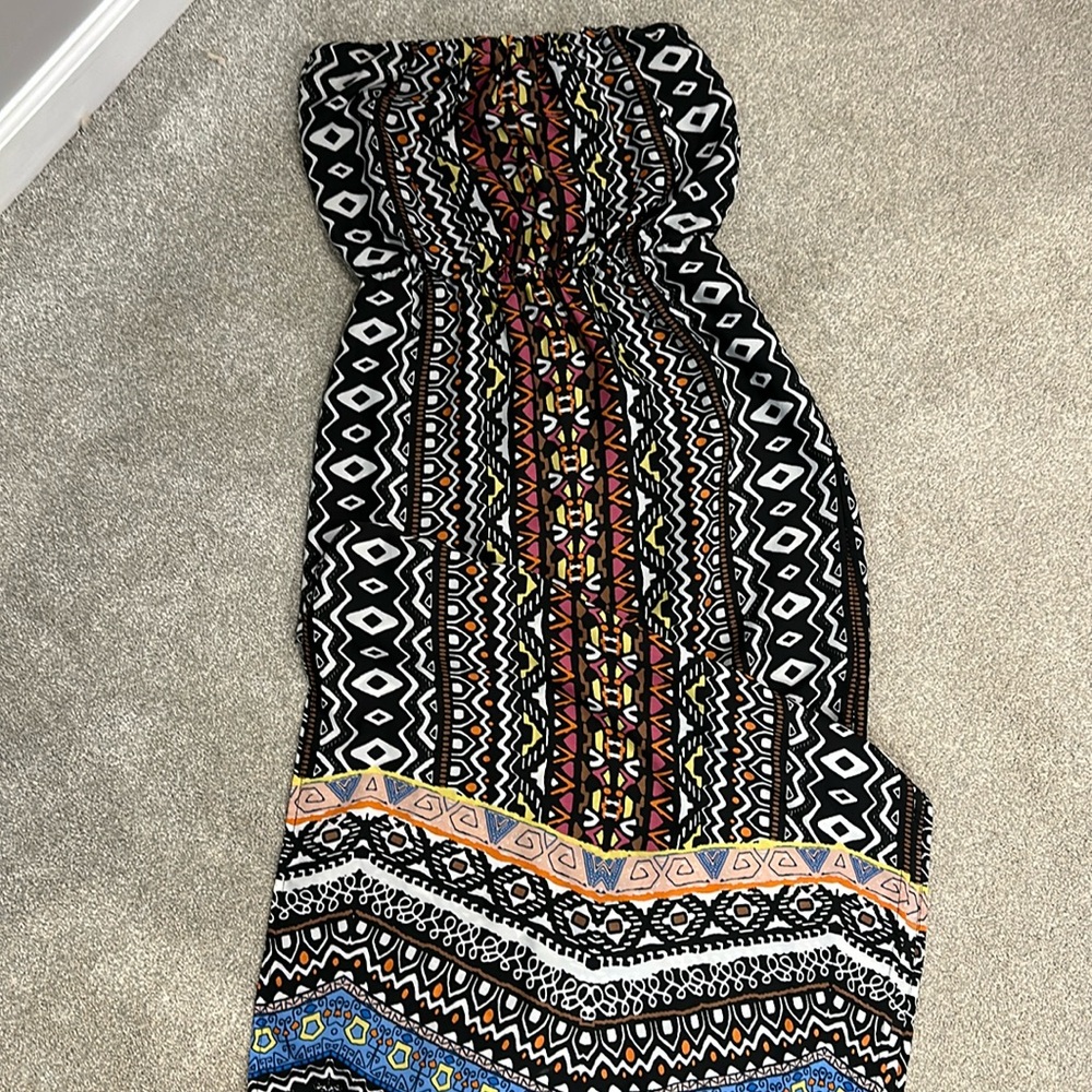 Colorful Maxi Dress - Size M